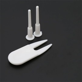 BWESOO 3Pcs White Exercise Ball Plug Replacement Kit, Yoga Ball Fitness Exercise Ball Air Stopper Plug Pin Adapter Kit Exercise Ball Accessories