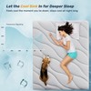 Waterproof Cooling Mattress Pad King, Cooling Mattress Protector for Hot