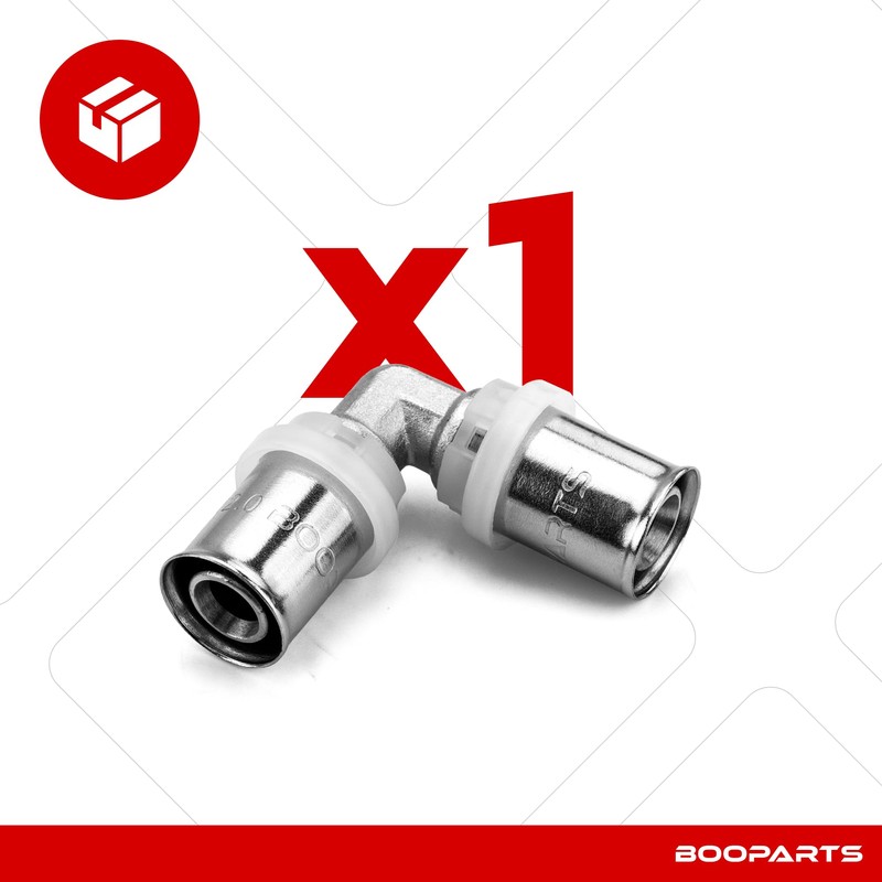 BOOPARTS Multilayer Fitting 16-16 on Crimping Contour TH - Multilayer