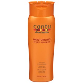 Cantu Shea Butter Moisturizing Cream Shampoo - LOT OF 2 - 13.5 Oz. EACH