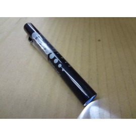 ss 1 Disposable Penlights Black Diagnostic ENT Emergency Medical (Led White Light)