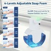 Automatic Soap Dispenser Touchless,Rechargeable Foaming Soap Dispenser,15oz/420ml Smart Hand Soap