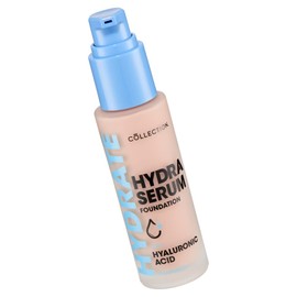 Collection Cosmetics Hydra Serum Foundation, Breathable Formula for Glowy Skin, 30ml, Fair
