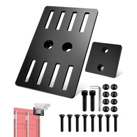 Outdoor Camera Mounting Platform for Shipping Containers – Heavy Duty Steel Bracket, No-Drill Installation, Adjustable Rail System – Adjustable Rails for Cameras/Lights/Ladders (1-Pack)