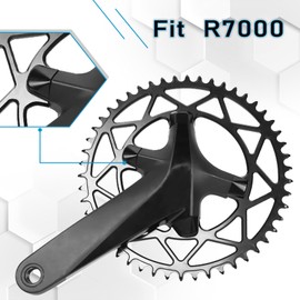 BUCKLOS Bike Chainring Bolts Fit Shimano R7000/R8000/R9100 Crank Single Speed Chain 4PC