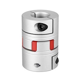 sourcing map Shaft Coupling 22 mm to 22 mm Bore L65 x D45 Flexible Coupling Joint for Servo Stepper Motor