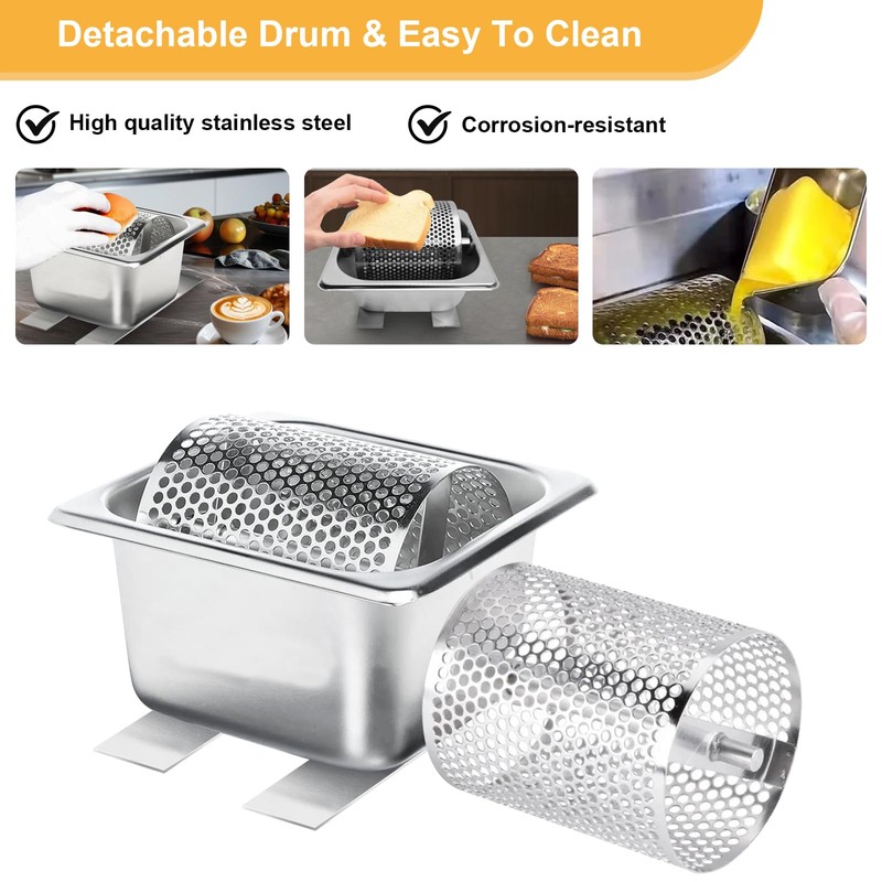 Stainless Steel Butter Roller, 1.8 L Butter Roller Belt, Durable