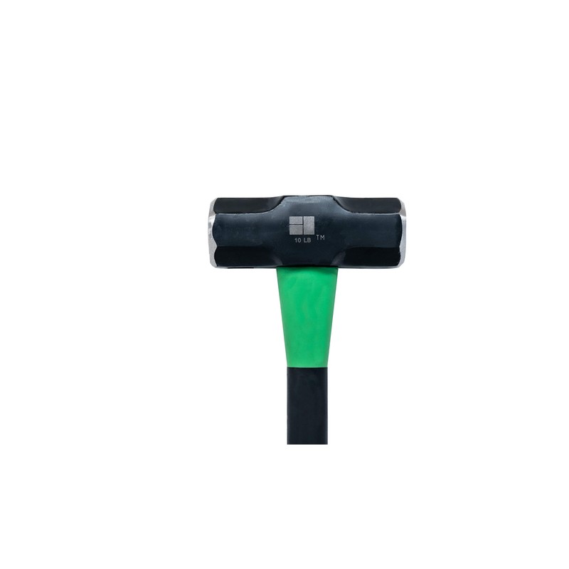 Hooyman 10lb Sledge Hammer with Heavy Duty Construction, Ergonomic No-Slip