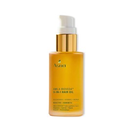 Asna Amla BioVeda 3 in 1 Hair Oil – Organic Hair and Scalp Serum, Bond Complex for Scalp Hydration, Frizz Control and Hair Growth – Jasmine and Amla (1 oz)
