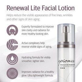 Epionce Renewal Lite Facial Lotion - Lightweight Hydrating, Anti-Aging Moisturizer for Combination to Oily & Problem Skin, Dermatologist Skincare