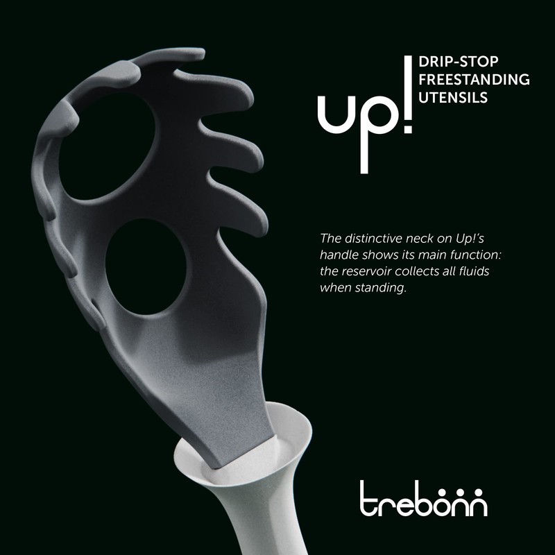 Trebonn - UP! Slotted Spoon - The Innovative Spoon That