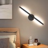 Aipsun Black Wall Sconce Rotatable 360° LED Black Wall Light