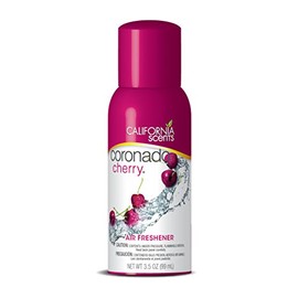 California Scents 81407 3.5 Ounce Aerosol Spray, Coronado Cherry, 4 Count