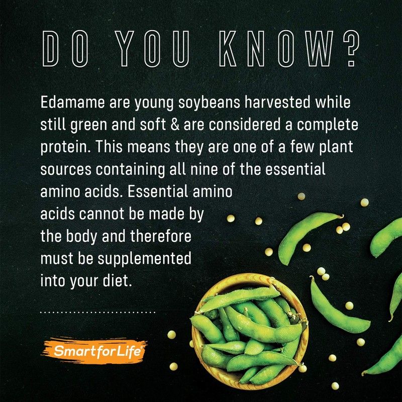 Smart for Life Soy Protein Puffs from Edamame - High