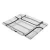 ZONADAH 180x180cm Square Plaid Shower Curtain Toilet Shower Curtains with