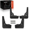 A-Premium Set of 4PCS Mud Flaps Splash Guards Mudguards Mudflaps