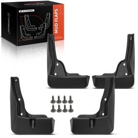 A-Premium Set of 4PCS Mud Flaps Splash Guards Mudguards Mudflaps with Hardware Kits Accessory Compatible with Hyundai Sonata 2024, Not for N Line Model, Front and Rear (Driver & Passenger Side)