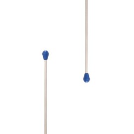 FEFOSAEP Fencing Practice Sword Foil/Epee Tips - Rubber Foil/Epee Tips for Practice Blades only (Pack of 10) (Blue-Foil)
