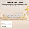 Sunflower PBT Keycaps, 133 Keys, Cherry Profile, Dye Sublimation, ISO/ANSI