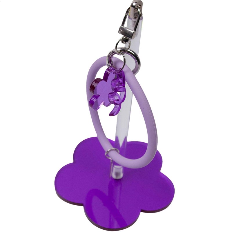 Portable Yarn Holder for Crocheting, Flower Fruit Travel Yarn Holder