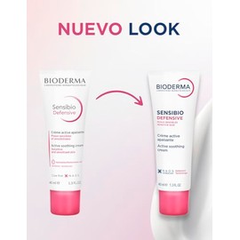 BIODERMA, Crema Facial Hidratante, Sensibio Defensive, Fortalece la Barrera Cutánea, para Piel Sensible, 40ml