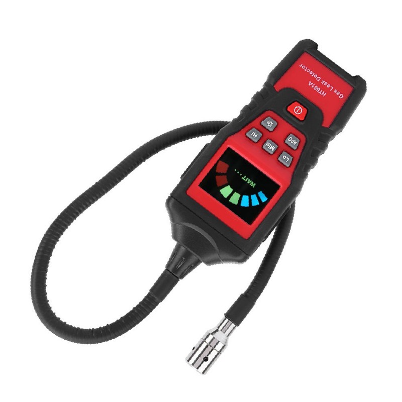 HT601A Portable LED Combustible Flammable Gas Detector Gas Leakage Tester