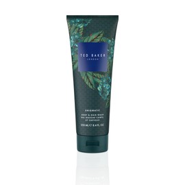 Ted Baker Fusion Enigmatic 2-in-1 Hair & Body Wash for Men, Shampoo & Shower Gel with a Citrus Spicy Woody Fragrance With Sandalwood & Amber, Vegan, 250ml