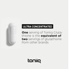 Toniiq Ultra High Strength Glutathione Capsules - 1000mg Concentrated Formula