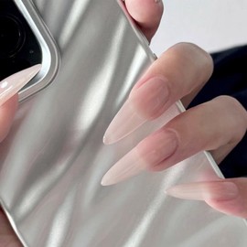 LC Extreme Long Nail Stiletto Nail Tips Long Nails 24pcs, Nail Tip Stiletto Design 081, 1 Piece / 엘씨 익스트림 롱네일 스틸레토 네일팁 긴손톱 24pcs, 네일팁스틸레토디자인081, 1개