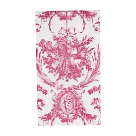 Caspari Romantic Toile Rose Guest Towel Napkins 15 per pack