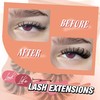 False Eyelashes Wispy 18MM Lashes 3D Faux Mink Lashes Fluffy