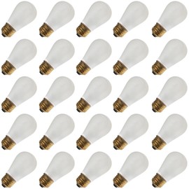Industrial Performance 15S14/IF 120V, 15 Watt, S14, Medium Screw (E26) Base Light Bulb (25 Bulbs)