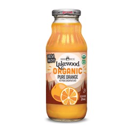 Lakewood Organic PURE Orange, Fresh Pressed, (12.5 Fl Oz (Pack of 12))