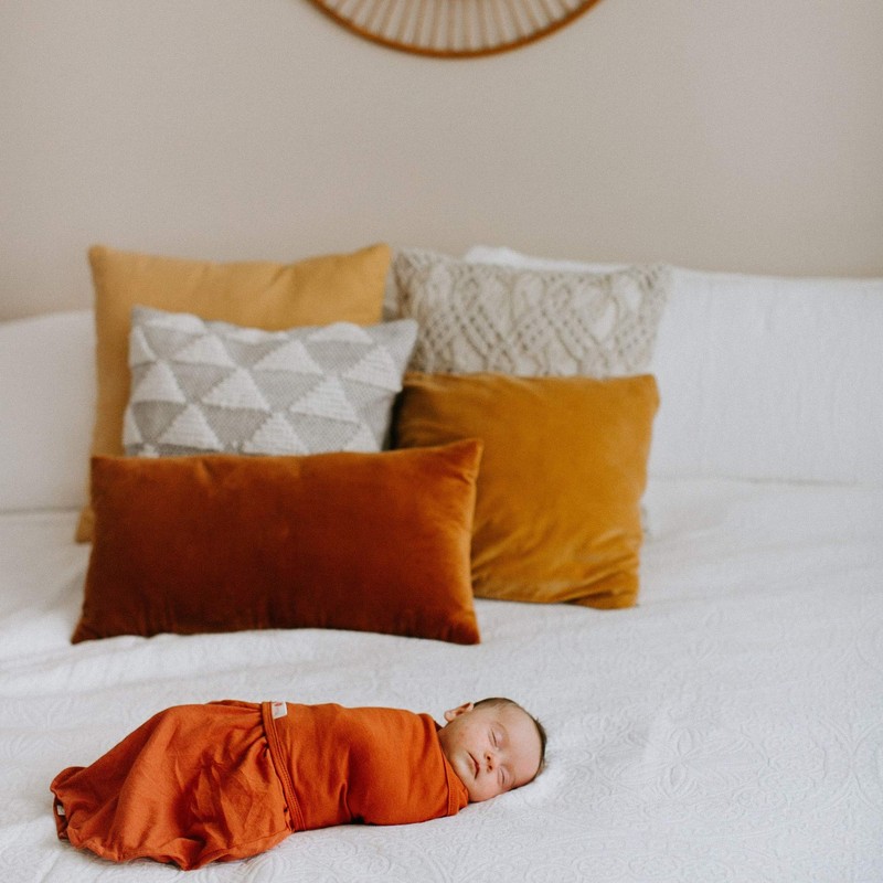 embé Swaddle Bundle (Rust/Sand/Moss)
