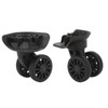 Alomejor Universal Luggage Suitcase Wheels Spare Parts Replacement Double Row