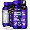 Citrato de Magnesio 200 mg con Vitamina B6 + Magnesio