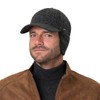 Stetson Vilson Men's Wool Cap with Ear Flaps, Made of