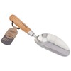Draper Heritage 99024 Stainless Steel Hand Potting Scoop with Ash