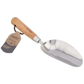 Draper Heritage 99024 Stainless Steel Hand Potting Scoop with Ash Handle