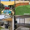 Junflying 90% Shade Cloth 12x24 FT, UV-Resistant, Breathable Sun Shades