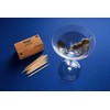 FOOGO Green 250pcs Bamboo Cocktail Sticks 9cm Wooden Toothpicks Cocktail
