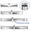 Bernkot Linear Shower Drain 26", 304 Stainless Steel Floor Drain