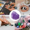GUJOXILA 1.8"-2.2" Light Purple Amethyst Raw Rough Healing Crystals Natural