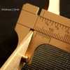 EKLOEN Mini Brass Sliding 80mm Double Scale Caliper for Measuring