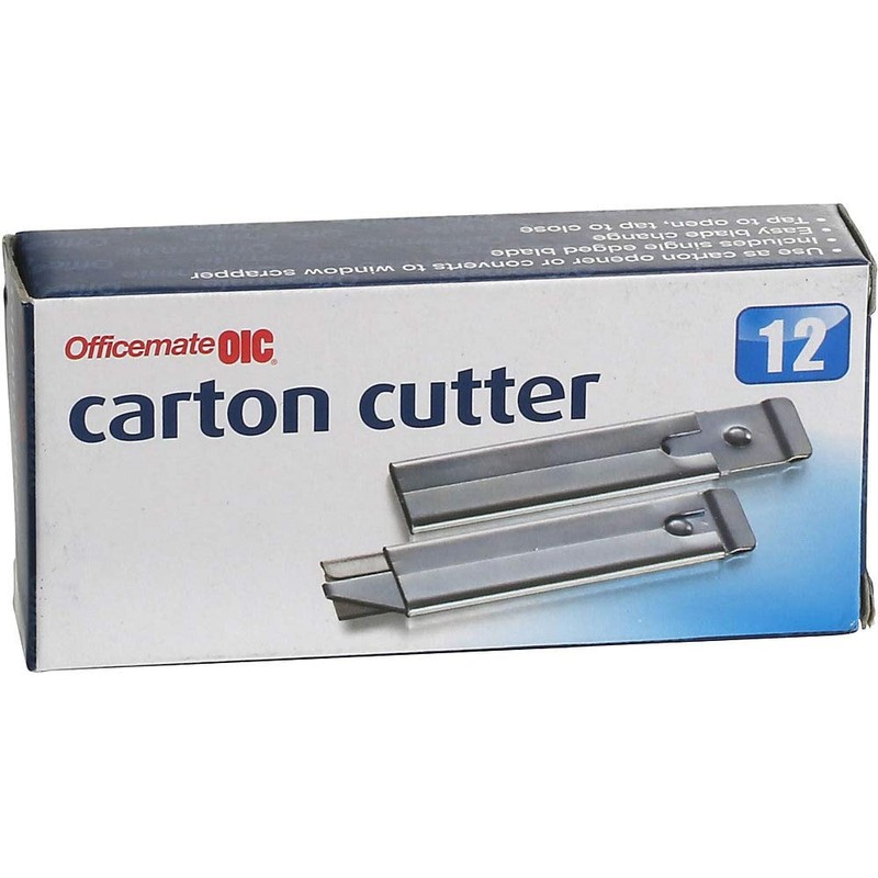 OIC94966 - Officemate OIC Single-Sided Razor Blade Carton Cutter