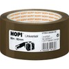 NOPI 3 x 50mm x 66m Brown Universal Tape