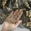 Artoid Mode Black Gold Gauze 3 Pcs Table Runner 70x300