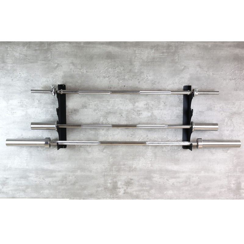 Lovind Horizontal Barbell Rack 4 Bars Holder Wall Mounted Barbell