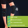 DAUERHAFT Skin-friendly Knee Brace Easy Pull On Running