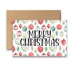 Unbranded 12 FLAT Christmas Notecards - 4"x 6" Christmas Greeting
